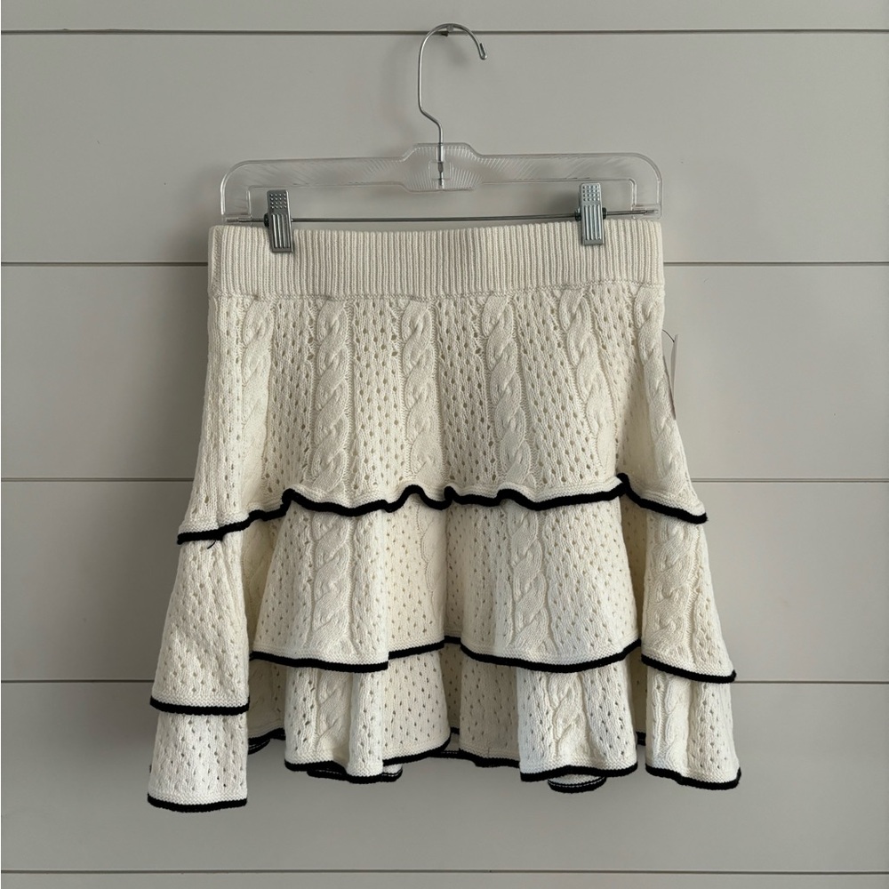 JOIE | Tanya tiered sweater skirt M - Picture 9 of 10